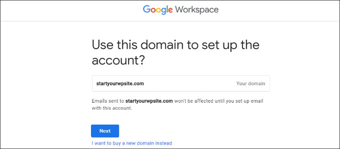 Confirm your domain Confirm your domain