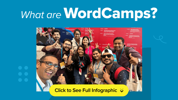 什么是 WordCamp - 一张介绍 WordCamp 活动的信息图