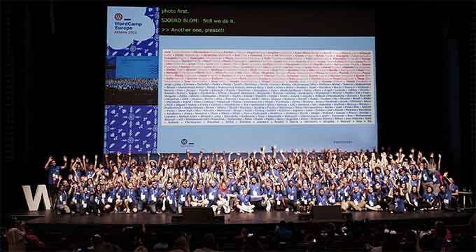 WordCamp Europe 2023 现场