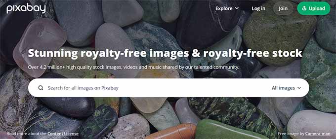 Pixabay 网站