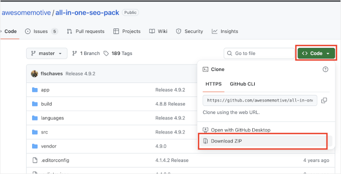 从 GitHub 下载 ZIP 文件 从 GitHub 下载 ZIP 文件