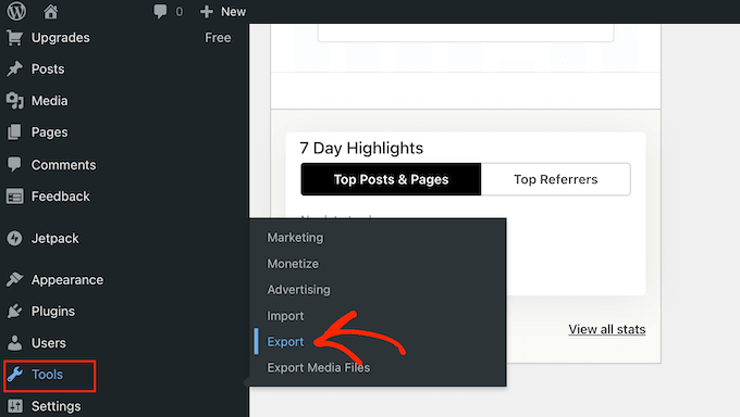 如何创建所有 WordPress 博客内容的副本