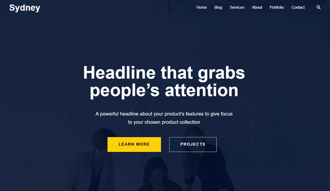 Sydney WordPress 主题 Sydney WordPress 主题