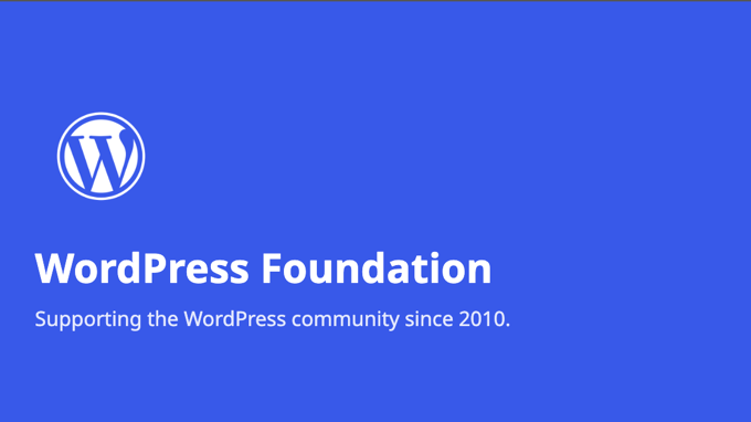 WordPress 基金会
