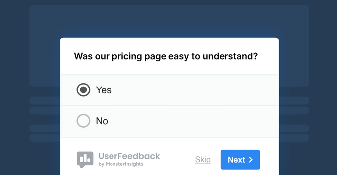UserFeedback 弹窗投票示例