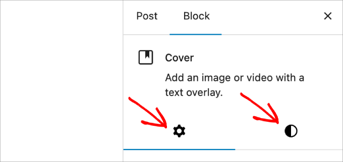 cover-image-settings-and-styles-tabs 设置和样式选项卡