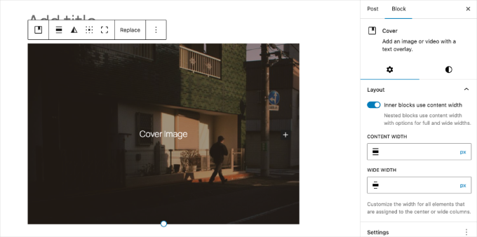 wordpress-block-editor-cover-image WordPress 块编辑器封面图像