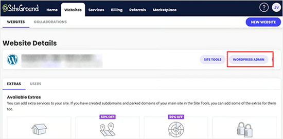 登录 WordPress 点击 WordPress 管理后台