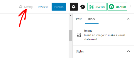 WordPress 自动保存修订 WordPress 自动保存文章