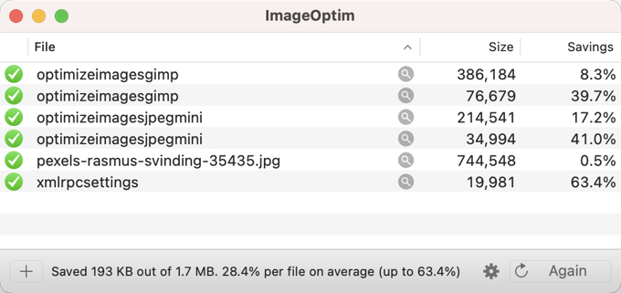 使用 ImageOptim 优化图片