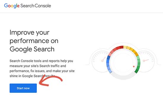 启动 Google Search Console
