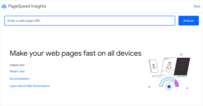 Google PageSpeed Insights Google PageSpeed Insights