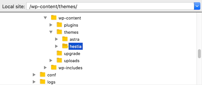 FTP WordPress 主题文件夹 使用 FTP 上传主题