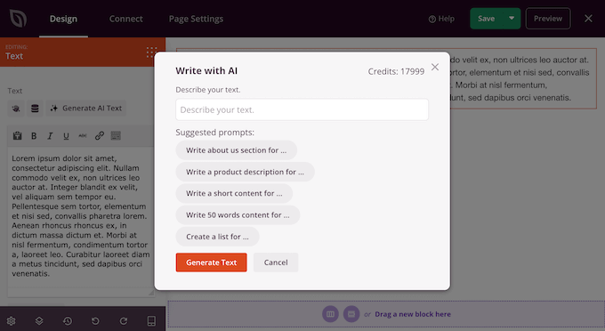 SeedProd 的 AI 功能 SeedProd 的 AI 功能