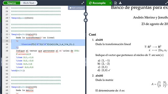 Overleaf Overleaf