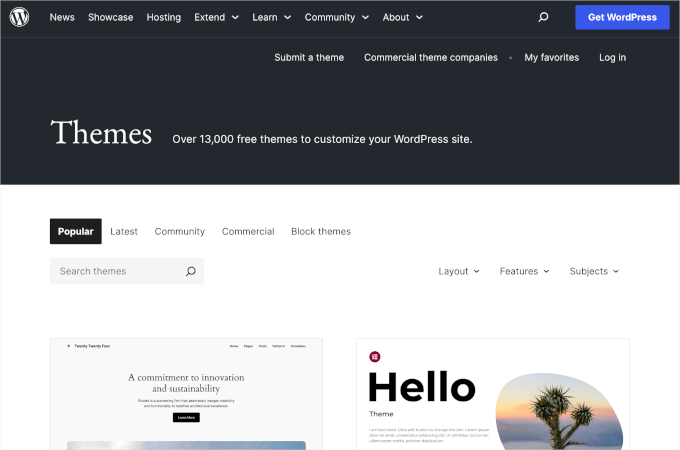 WordPress 主题