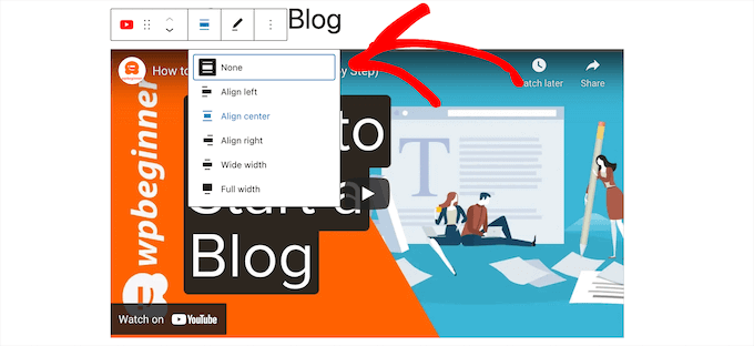 Edit video display options in block editor Edit video display options in block editor