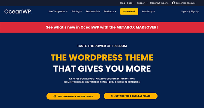 OceanWP WordPress 主题 OceanWP