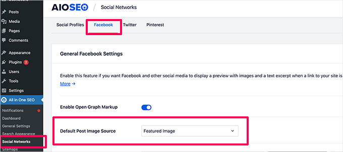 Facebook Open Graph 默认图片设置