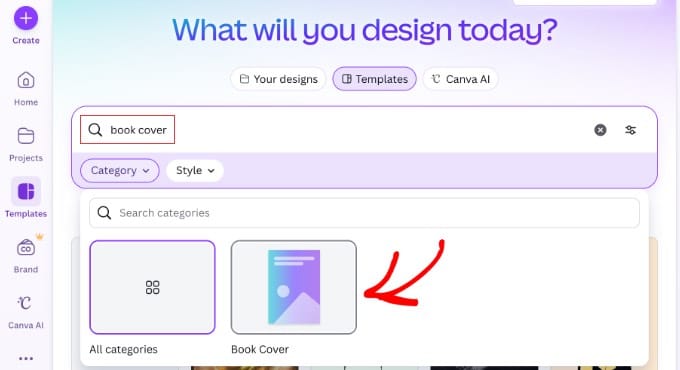 Canva 书籍封面模板类别 Canva 书籍封面模板类别