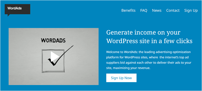 WordAds，WordPress 的广告计划