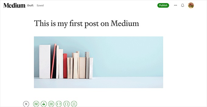 Medium 编辑器